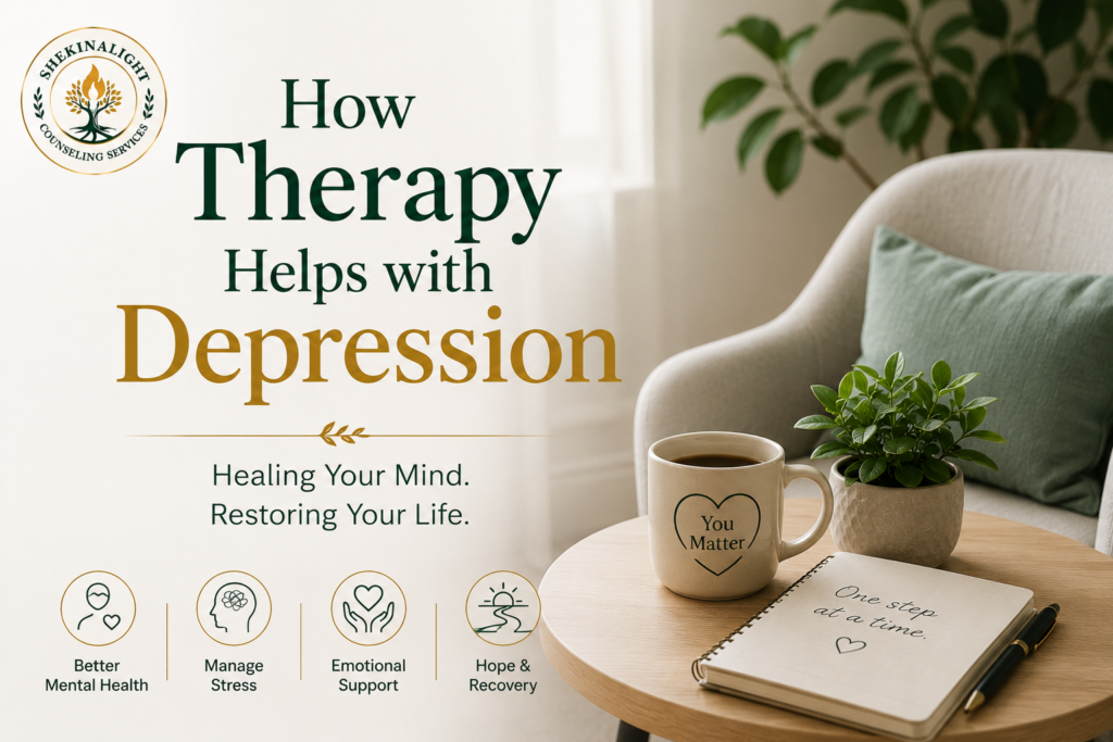 How Therapy Helps with Depression