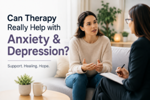 Can Therapy Really Help With Anxiety and Depression?